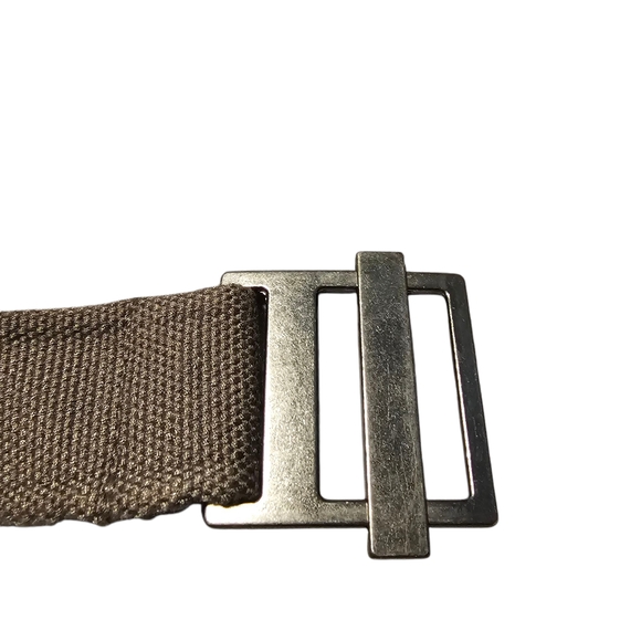 Olive Green Canvas Web Belt - Picture 4 of 6